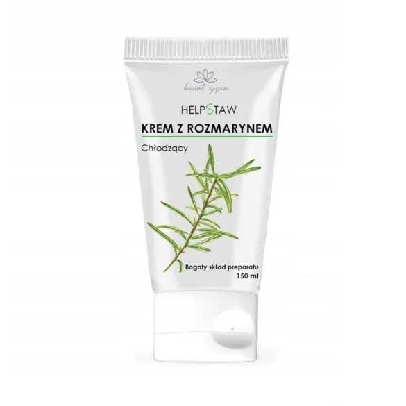 Krem z olejkiem eterycznym rozmarynowym 150ml - Kwiat Życia