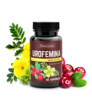 Urofemina układ moczowy, D-mannoza, laktoferyna - Skoczylas