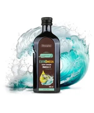ESTROMEGA rybie kwasy omega 3, DHA, EPA - suplement diety - 250 ml - Skoczylas