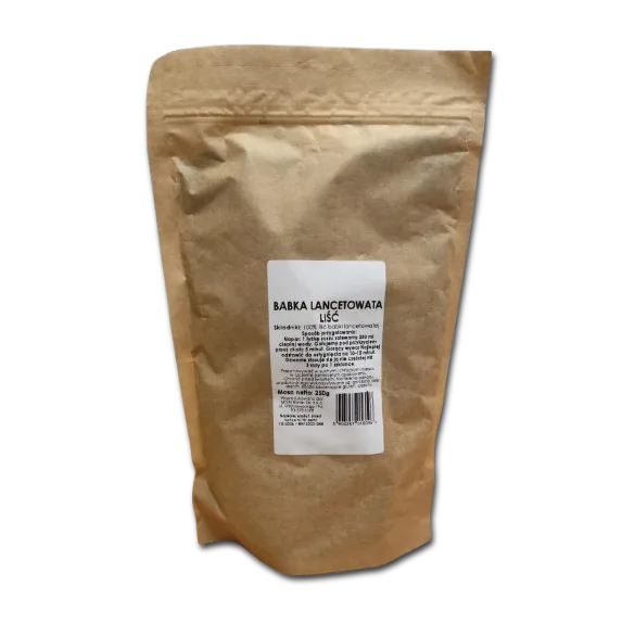 Babka lancetowata liść 250g