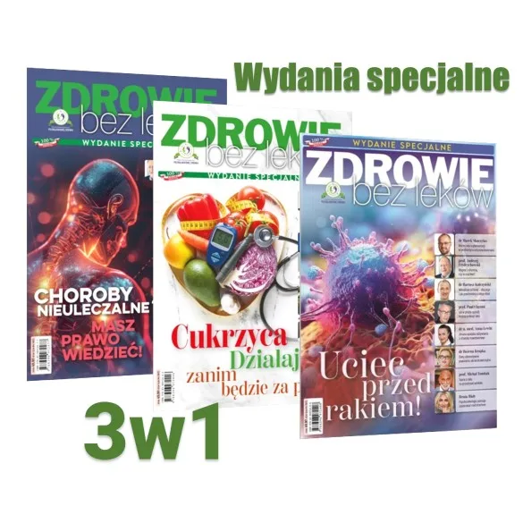 Pakiet 3w1 „Zdrowie bez leków – Wydania Specjalne”