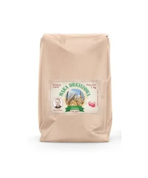Mąka ORKISZOWA Jasna - Biały Saibaba 1kg