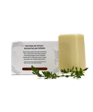 100% naturalne mydło delikatne