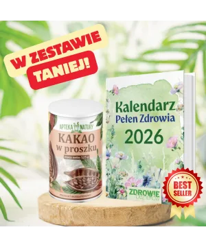Kakao w proszku + Kalendarz Pełen Zdrowia 2026