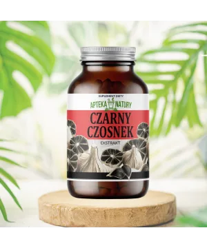 Czarny czosnek - suplement diety - 60 kapsułek
