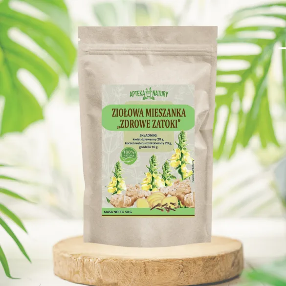 Ziołowa mieszanka „Zdrowe Zatoki” – 50 g