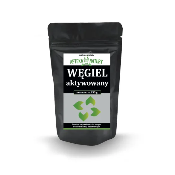 Czysty węgiel aktywowany - 250 g