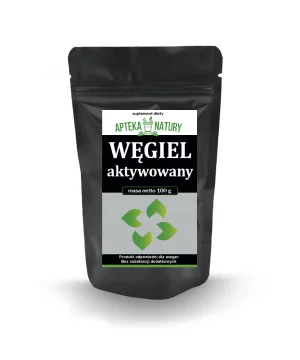 Czysty węgiel aktywowany - 100 g