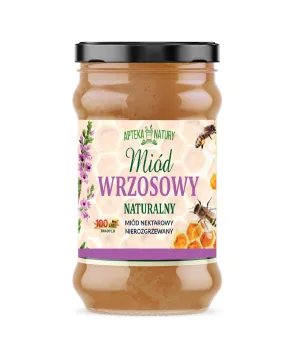 Miód WRZOSOWY - 380 g - Apteka Natury