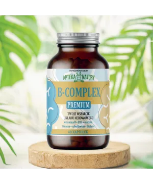 Witamina B-complex - suplement diety - 60 kapsułek - Apteka Natury