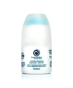 Naturalny dezodorant magnezowy Kropla Relaksu bez aluminium but. 60ml. Woman