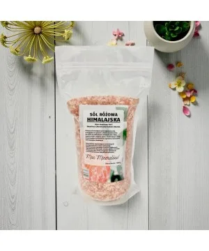 Sól Himalajska gruboziarnista 1 kg