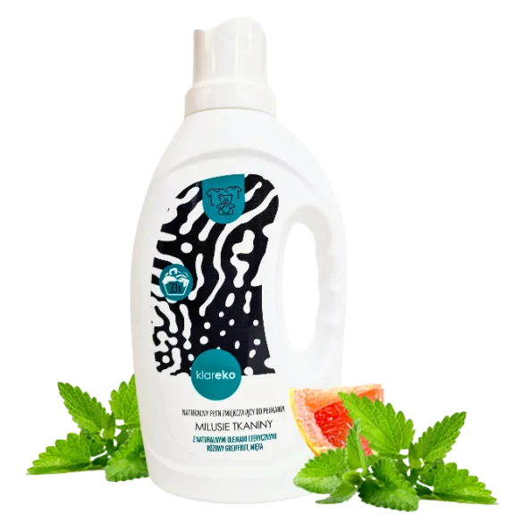 Płyn do Płukania – Milusie Tkaniny *Różowy Grejpfrut, Mięta 1000ml