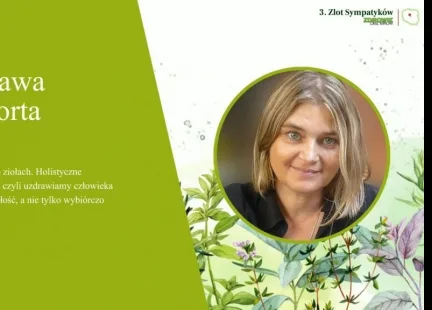 Zapis wykładu: Bogusława della Porta - 3. Zlot Sympatyków Zdrowie bez leków