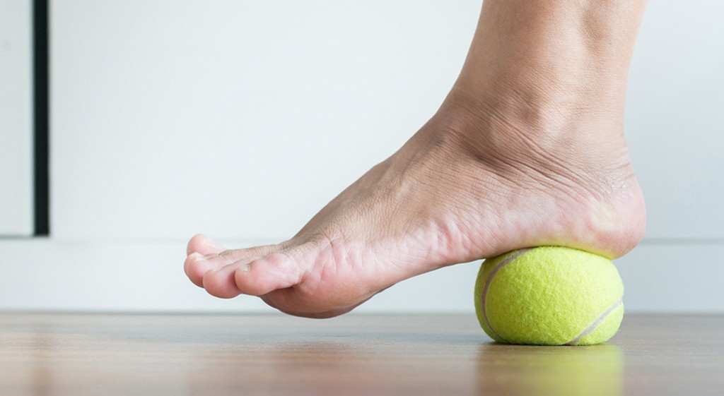 Ćwiczenia na ostrogę piętową