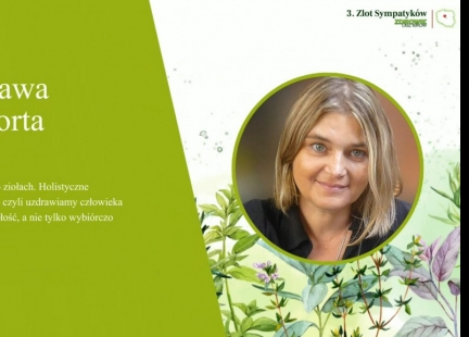 Zapis wykładu: Bogusława della Porta - 3. Zlot Sympatyków Zdrowie bez leków